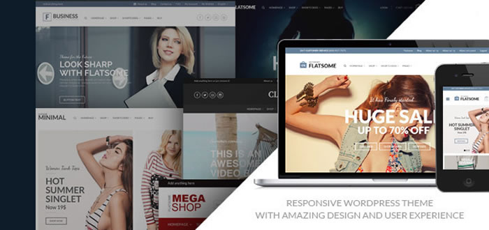 Flat Responsive WooCommerce WordPress Theme Review