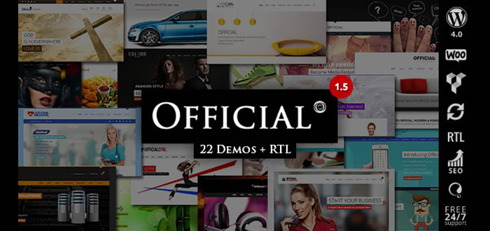 Official Responsive Multipurpose WordPress Theme Review